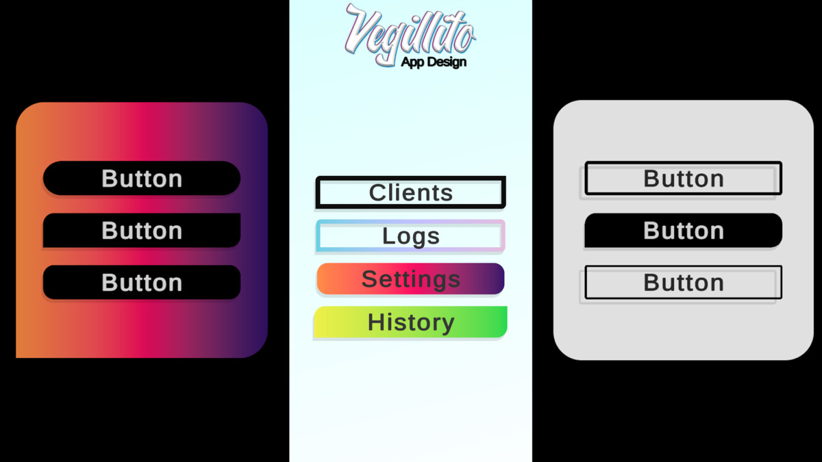 Clean UI Button Collection – Mobile & PC Ready