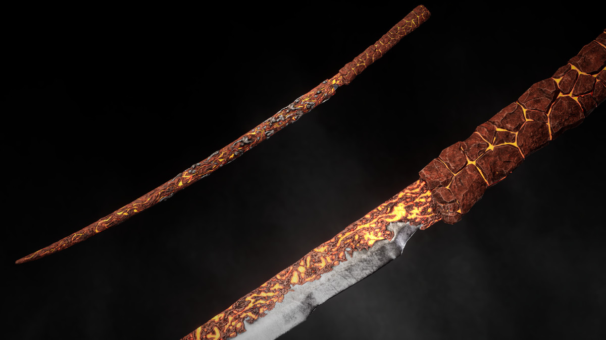 Dark Fantasy Katana