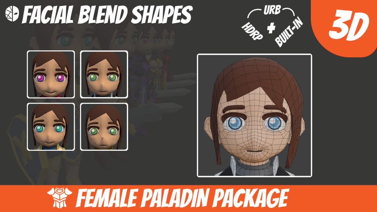 Morphara Fantasy Heros - Female Sacred Paladin
