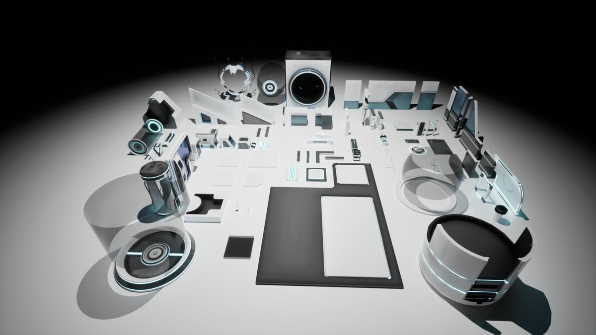 Futuristic Research Facility – Modular Sci-Fi Environment