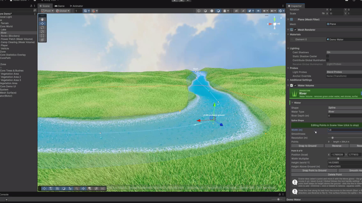 GrassCore - Stylized Grass & Vegetation System