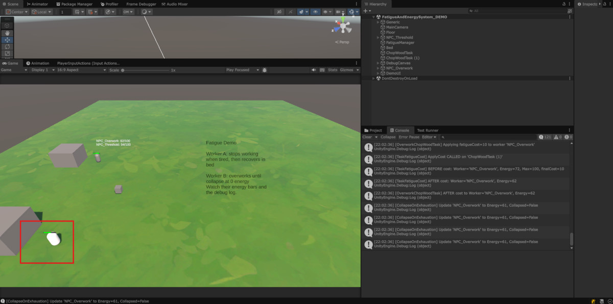 Fatigue & Energy System