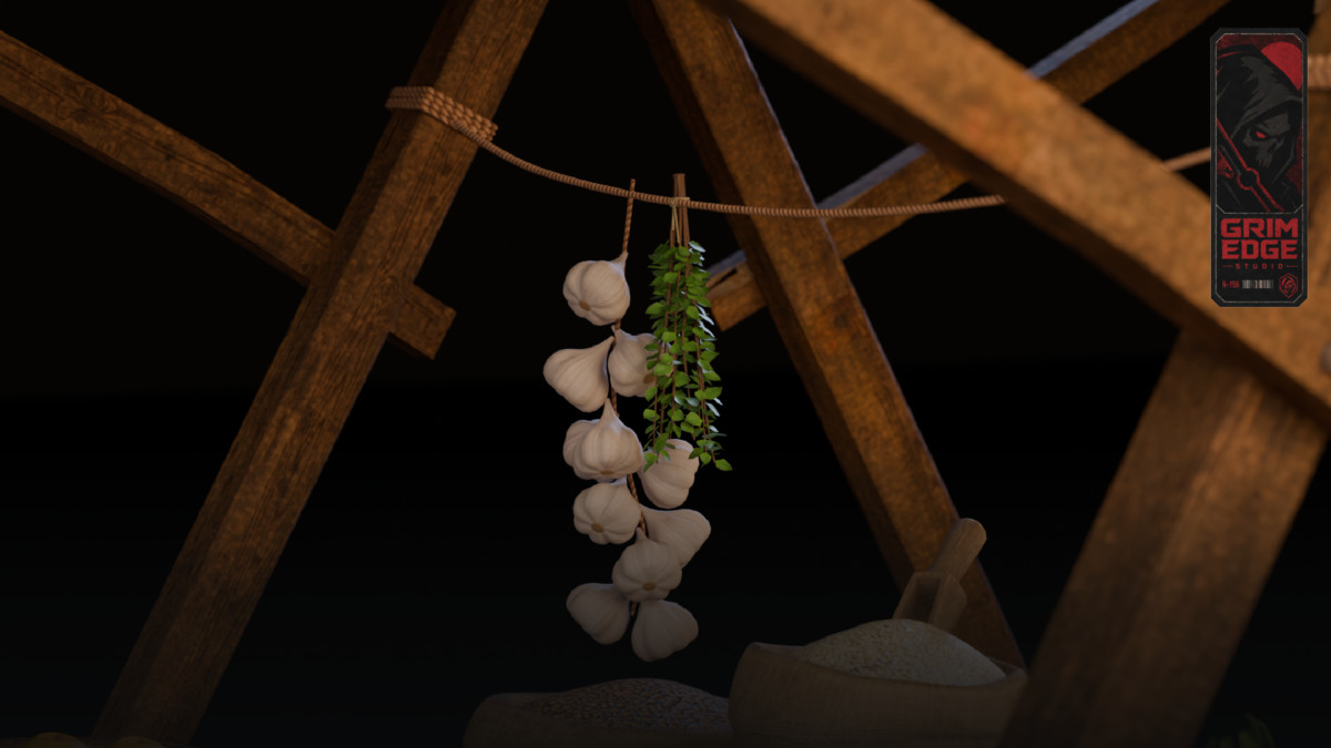 Medieval Grocery Stall