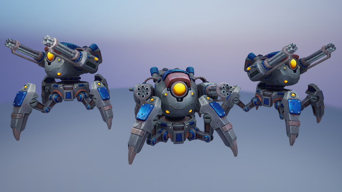 Stylized Gunslinger Bot
