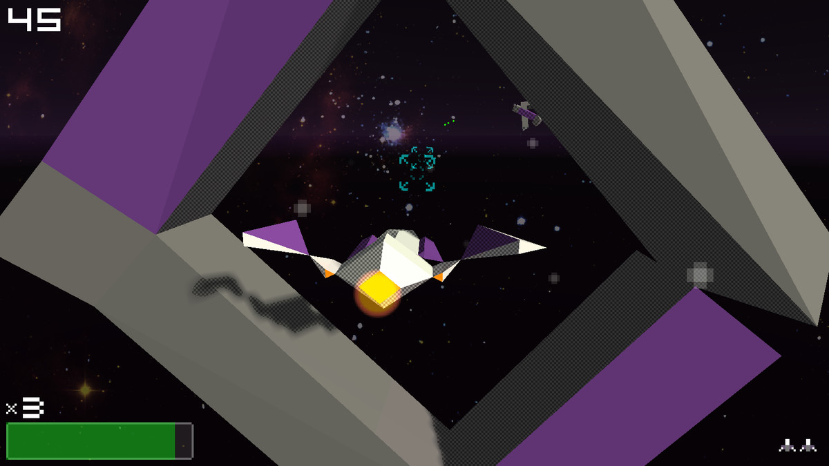 Retro Space Rail Shooter URP