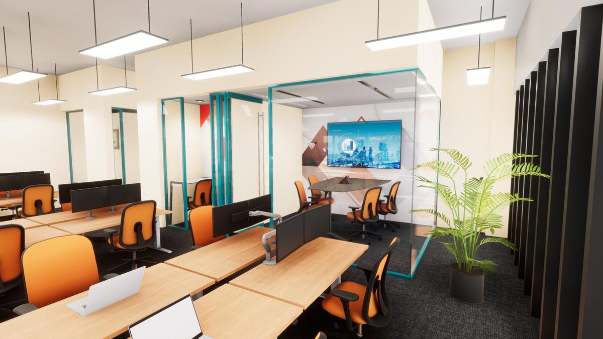 Modern Office Workspace