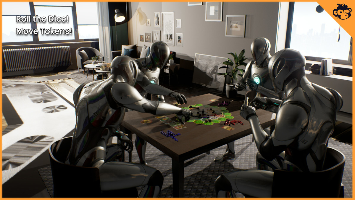 Playing Board Games and Cards Animation Pack