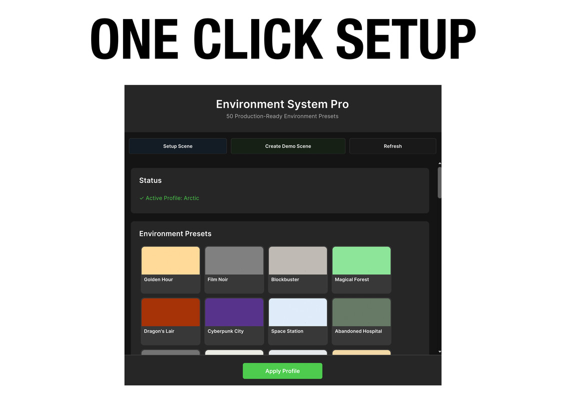 Environment Post-Processing Pro - 50 Cinematic Presets