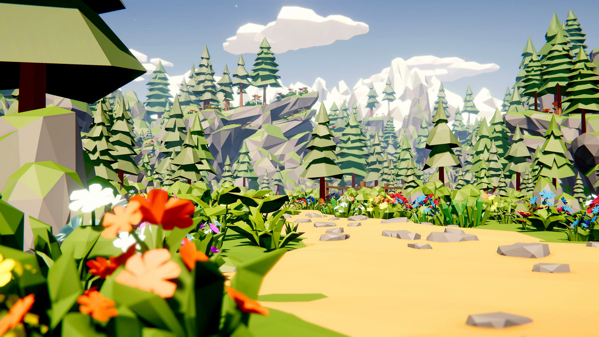 Rocky Valley - Polyart Environment