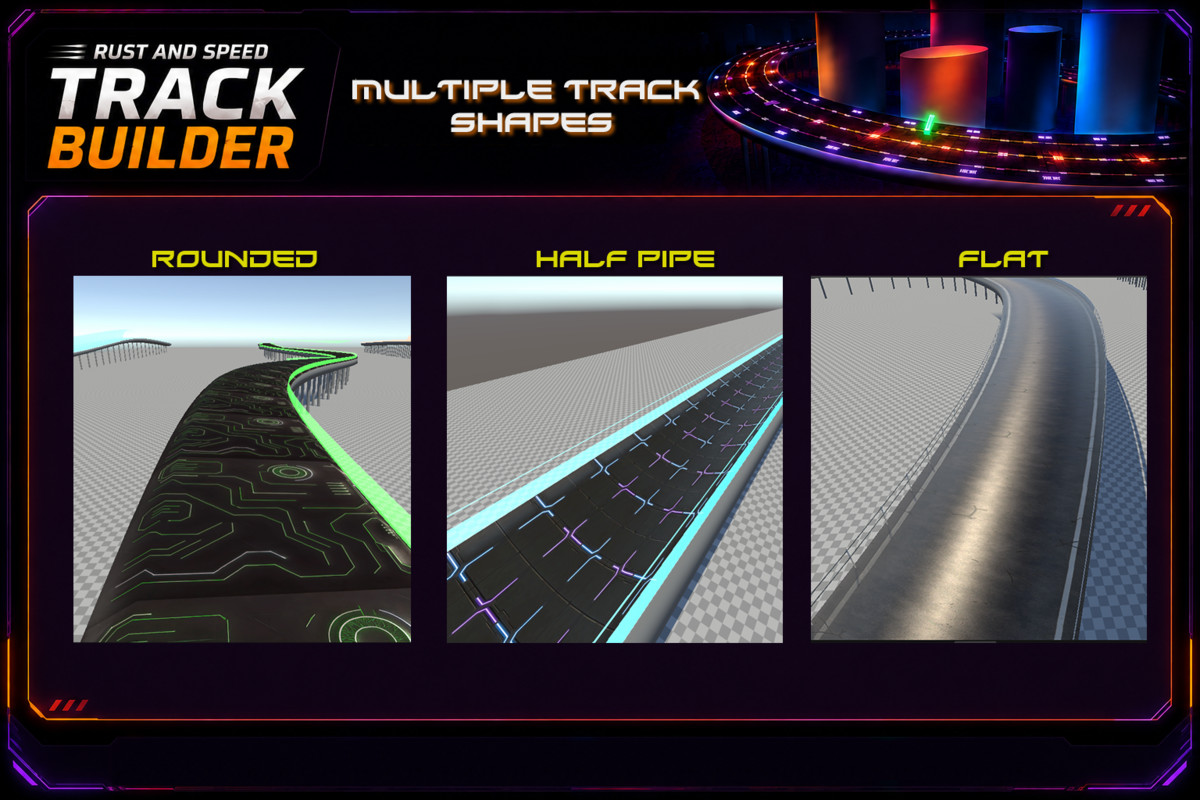 Rust and Speed - Track Builder