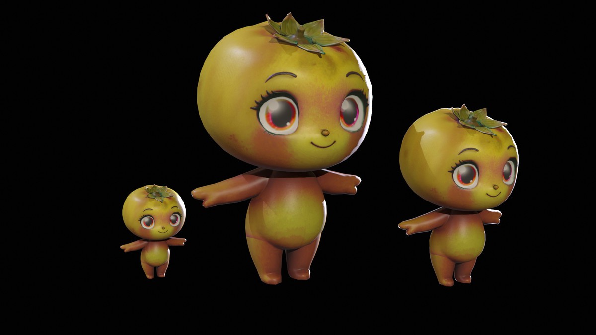 Chibi Fruit Blueberry