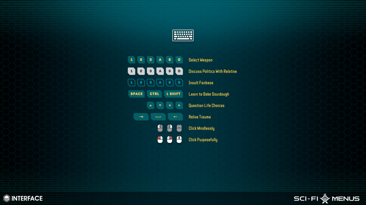 Sci-Fi Menus - Synty INTERFACE - GUI