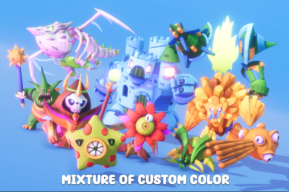RPG Monster Wave 4 Polyart