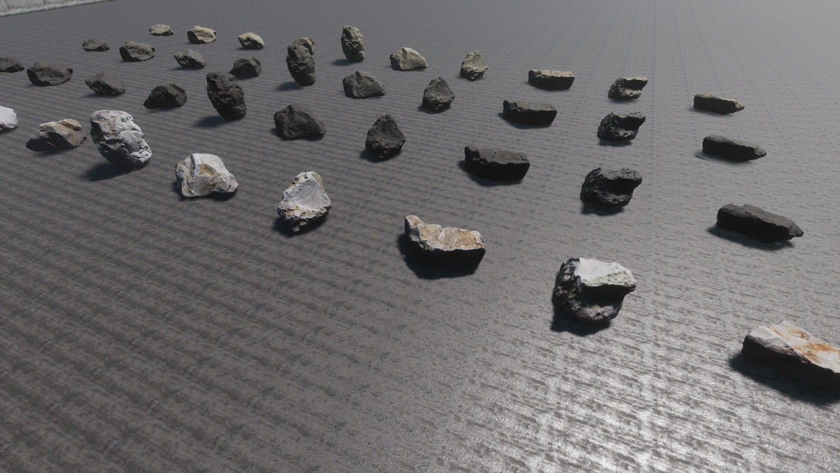 Scanned Rocks Collection 01