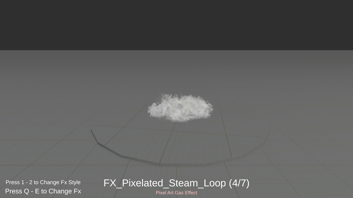 Realistic - Pixelated - Anime Smoke Vfx Pack