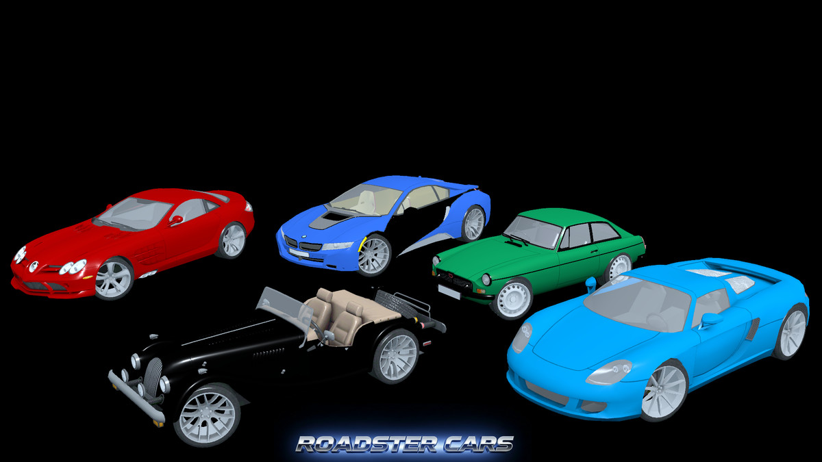 Realistic Cars Pack - Mobile Ready