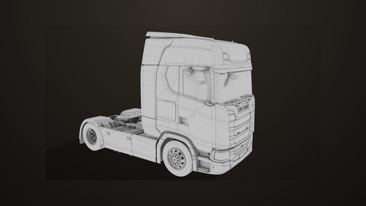 Chassis 06 Yellow URP HDRP Textures