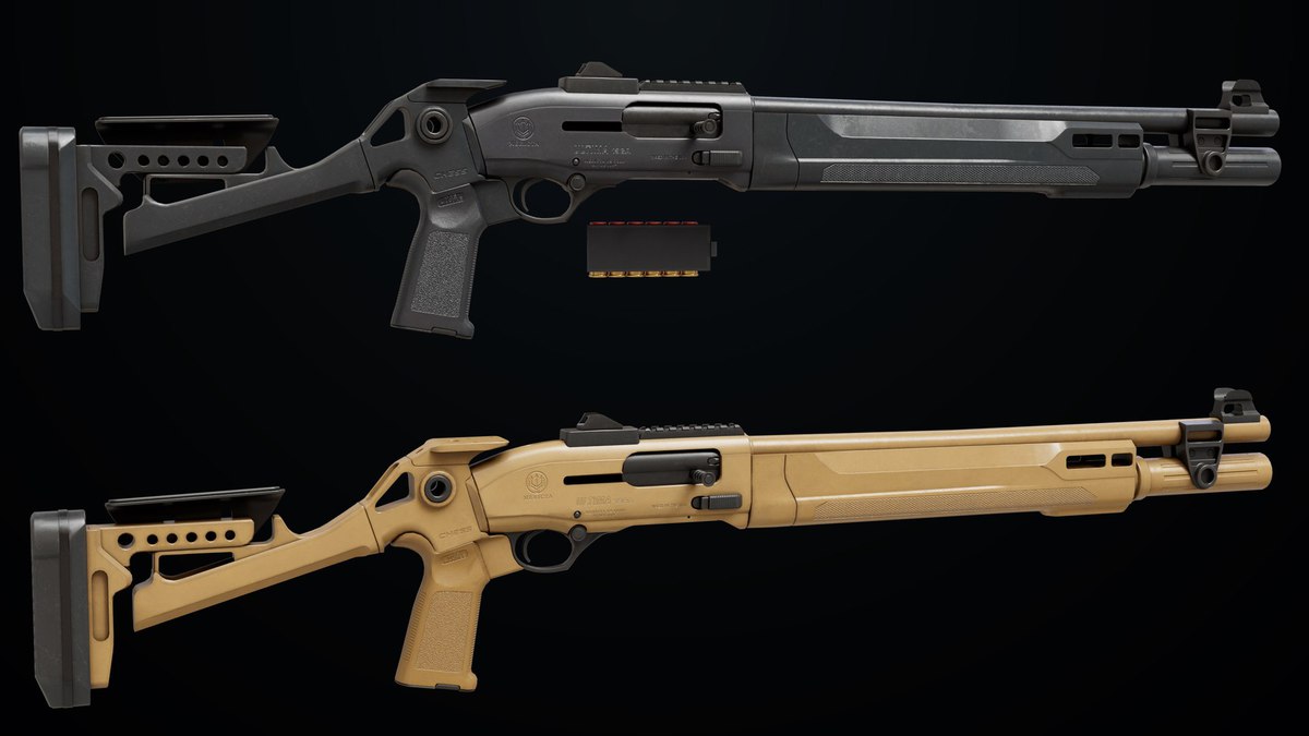 Shotgun Collection 01 URP HDRP Textures