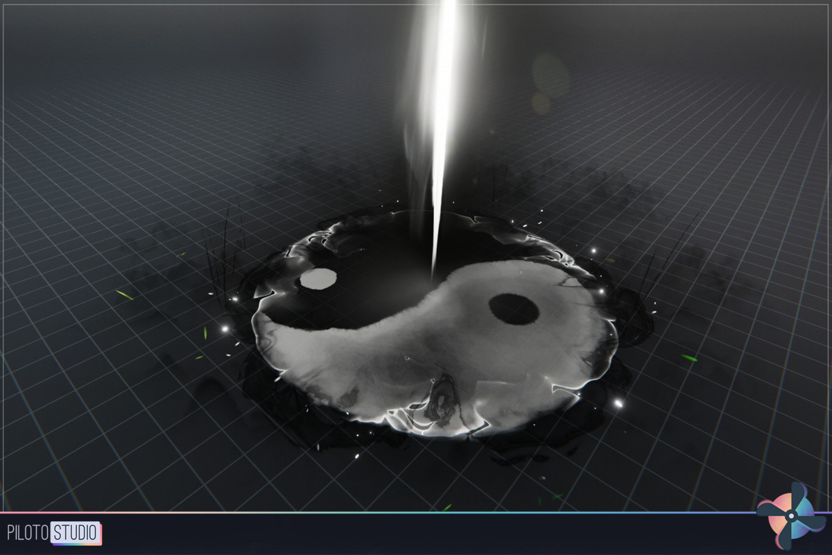 Realistic Ying Yang Spells VFX Pack