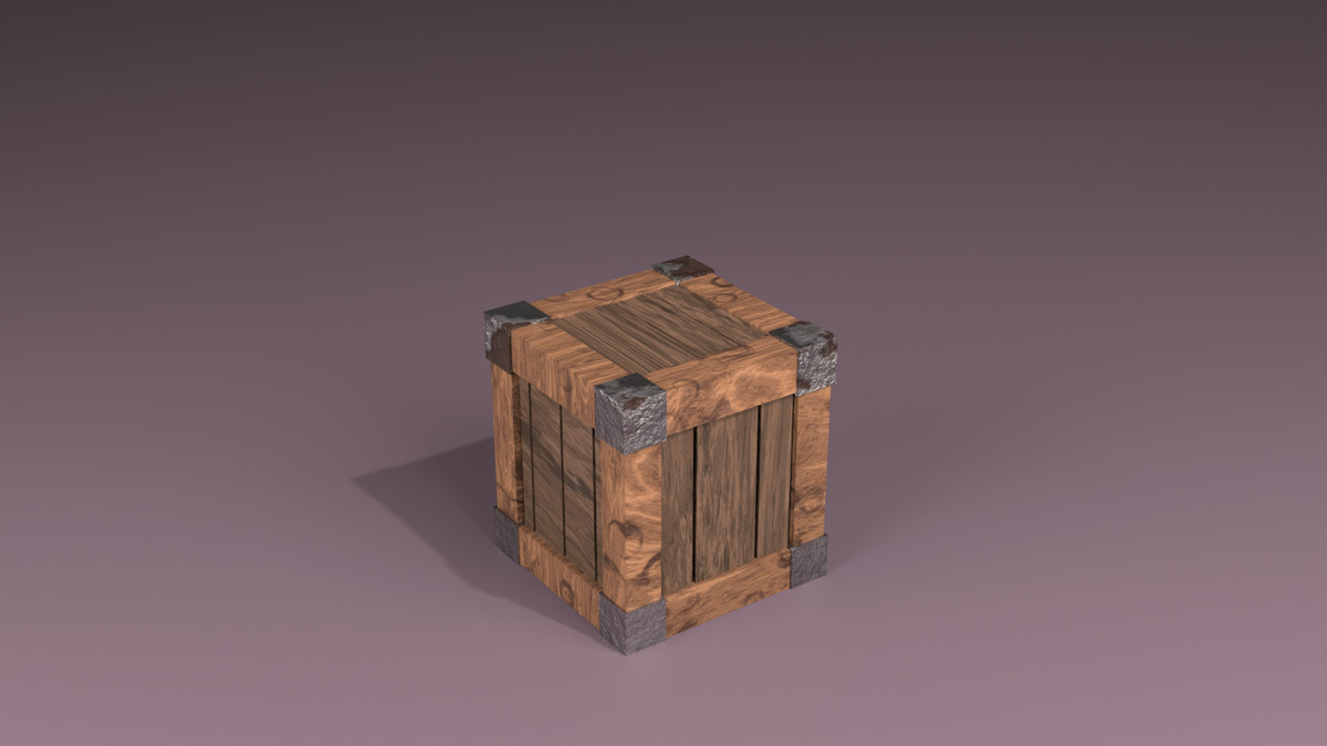 PBR Wooden Containers for 3D Breakables Core Pack