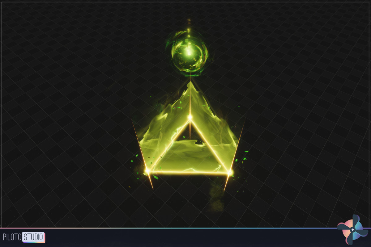 Triangle Burst Magic VFX