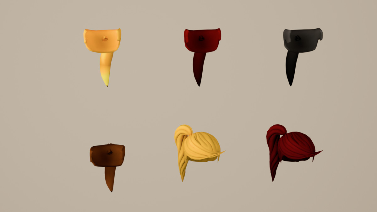 Modular Female Character Creator