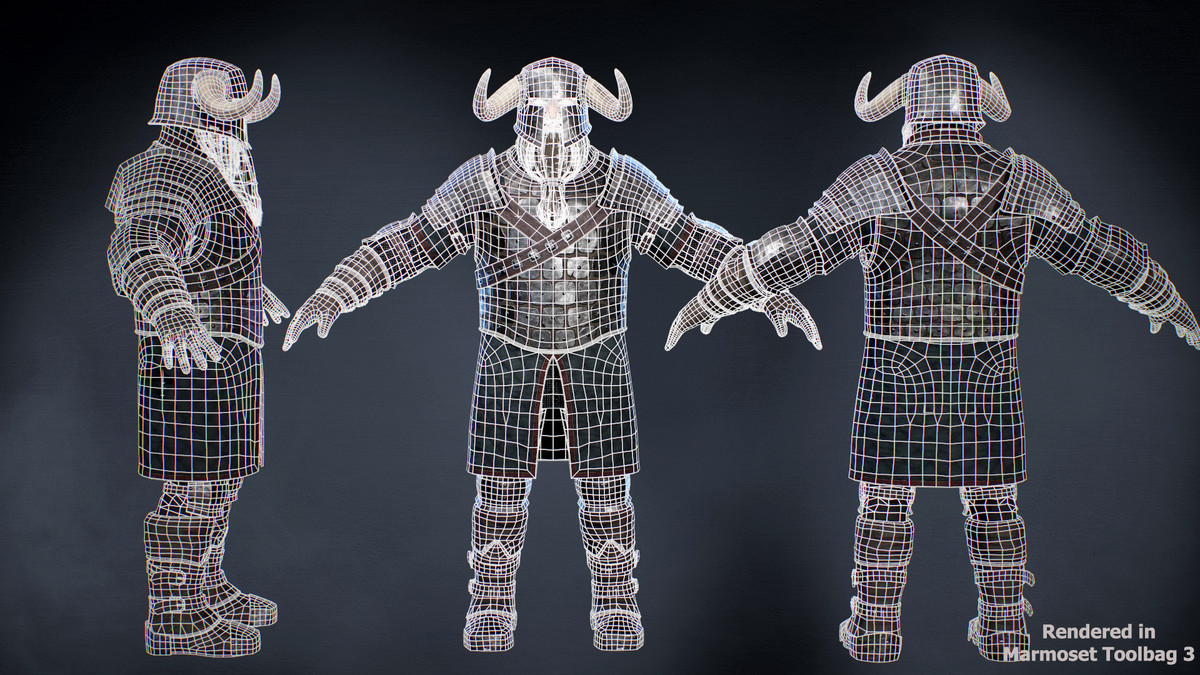 Dwarf Warrior Modular 01