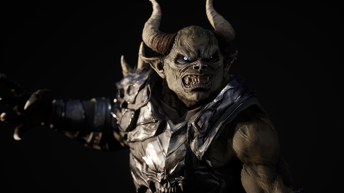 Medieval Demon Creature