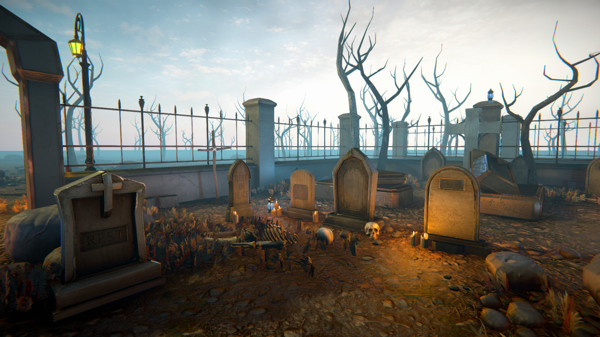 Realistic Cemetery Asset Package