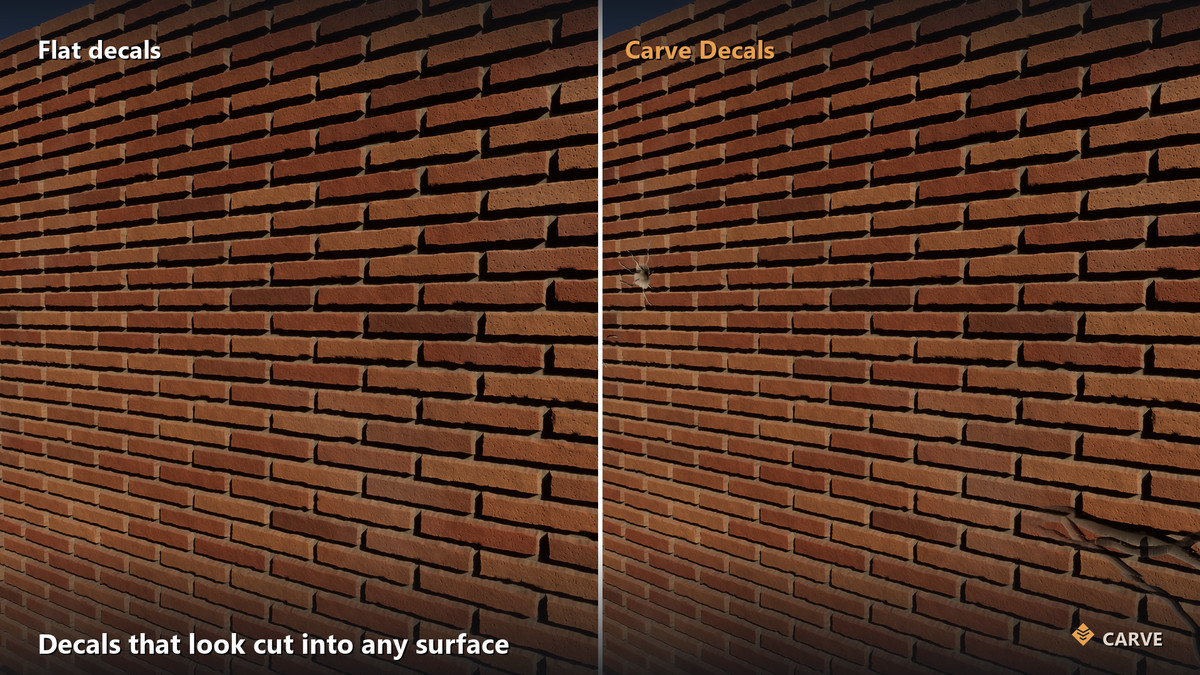 Carve – Silhouette Parallax Occlusion Mapping for HDRP & URP