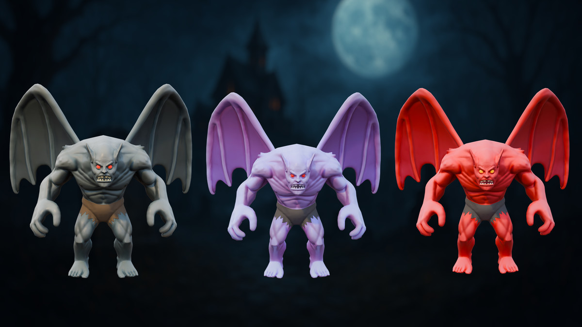 Stylized Fantasy Enemy NPC Bundle 01 by AKE