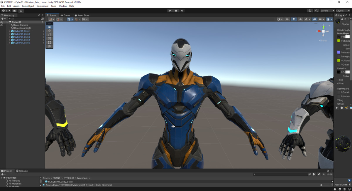 Sci-FI Cyber Robot 01