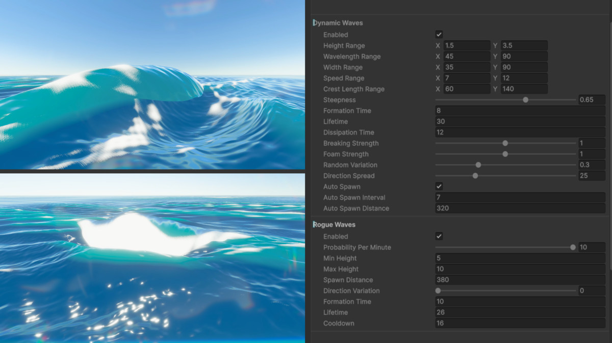 OceanCore – Dynamic Ocean, Lakes & Rivers