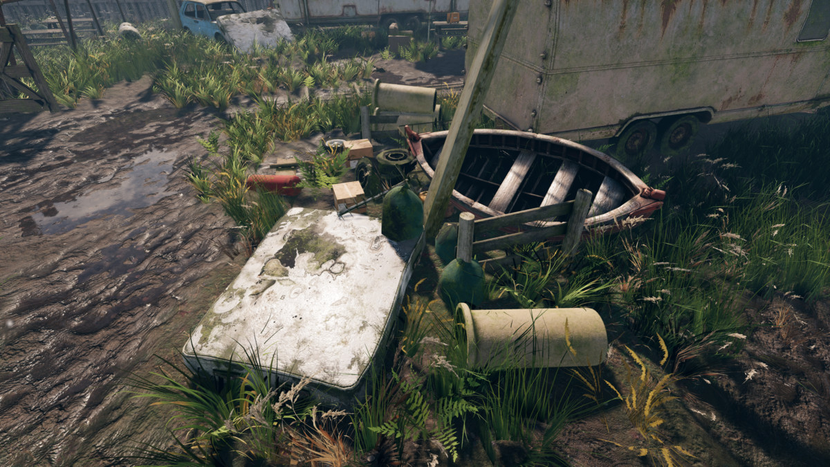 Post-Apocalyptic Trailer Park Environment