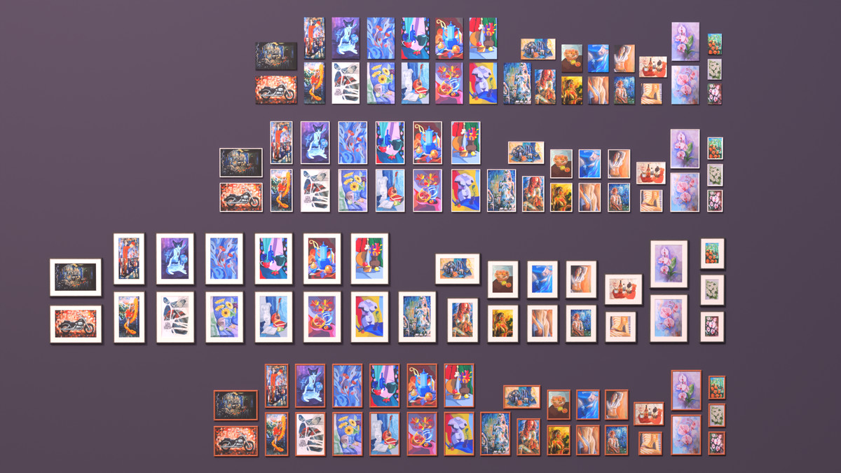 Paintings Pack – BoznaWhat