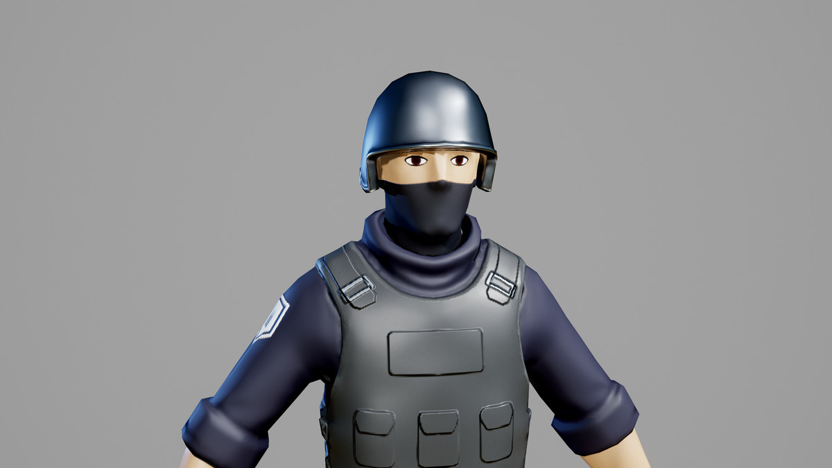 Police rifleman