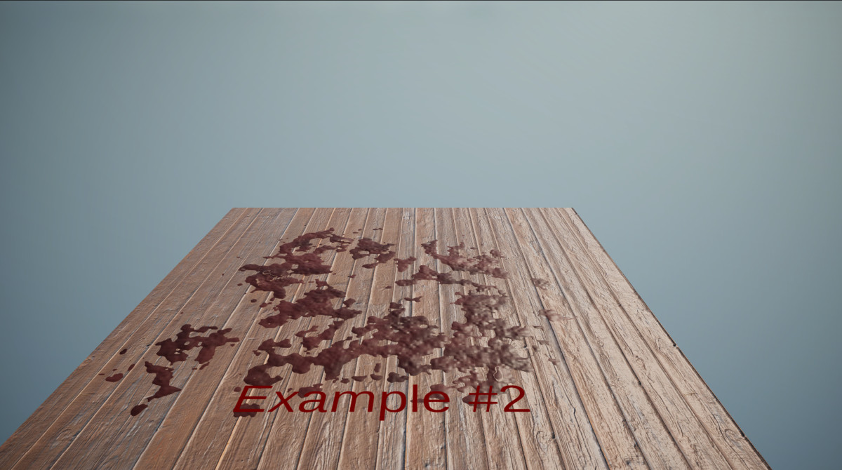 Procedural Blood Decals URP & HDRP