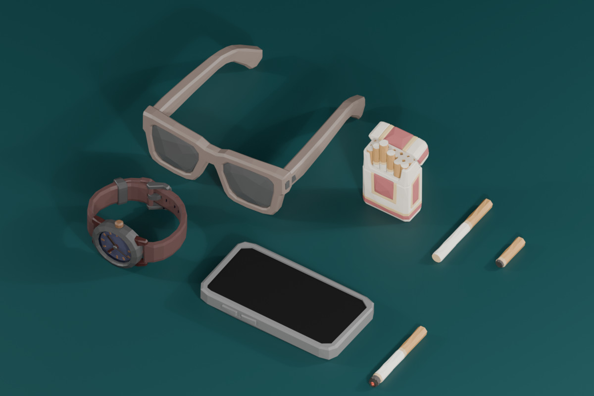 Cute Stylized Living Room Props