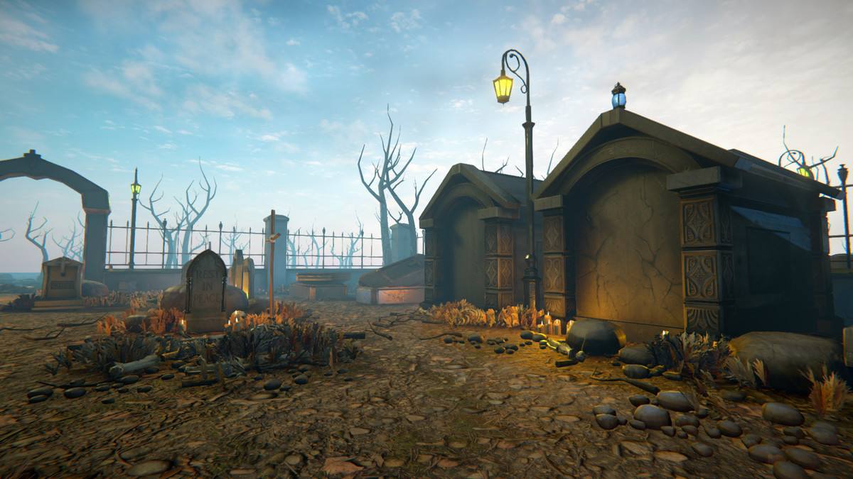 Realistic Cemetery Asset Package