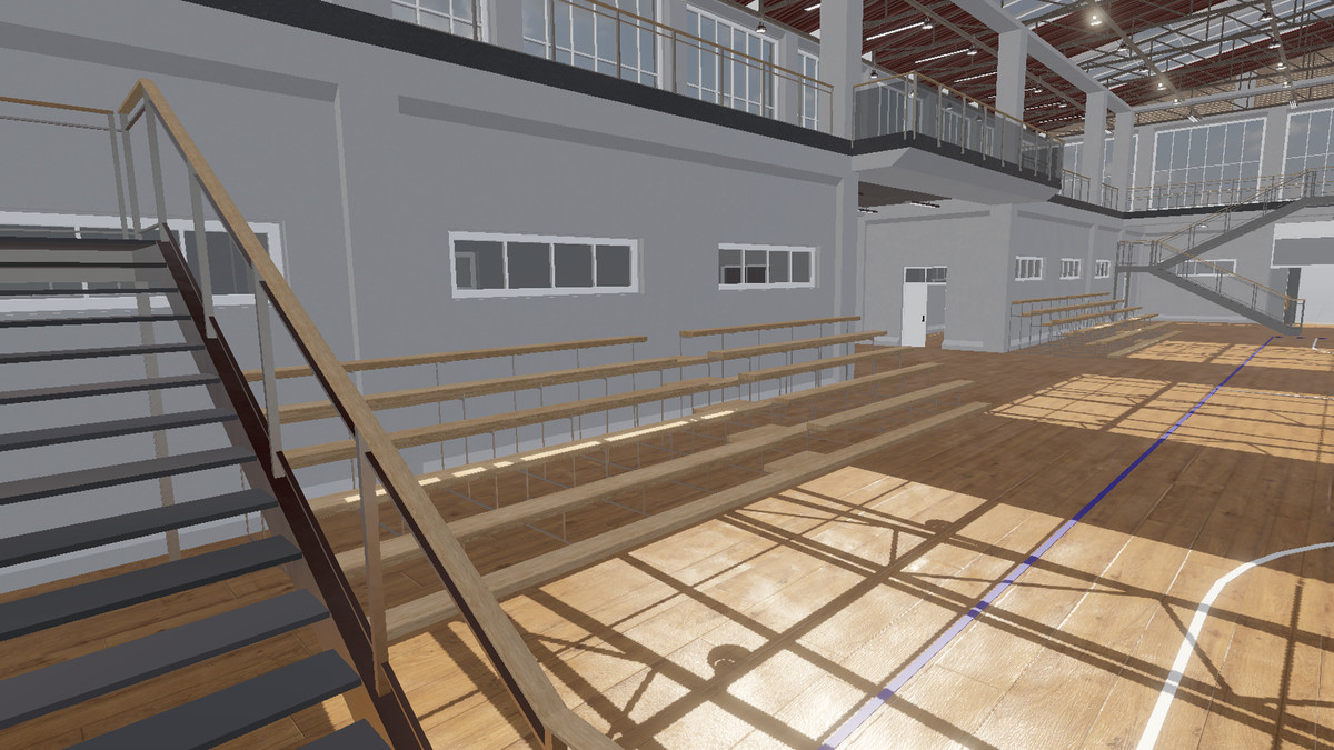 School Gym Swimming / Basketball