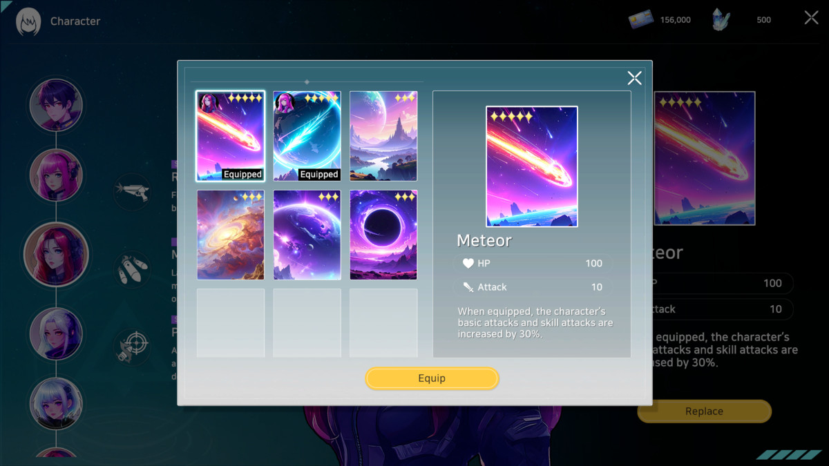 Sci-Fi Turn-Based UI