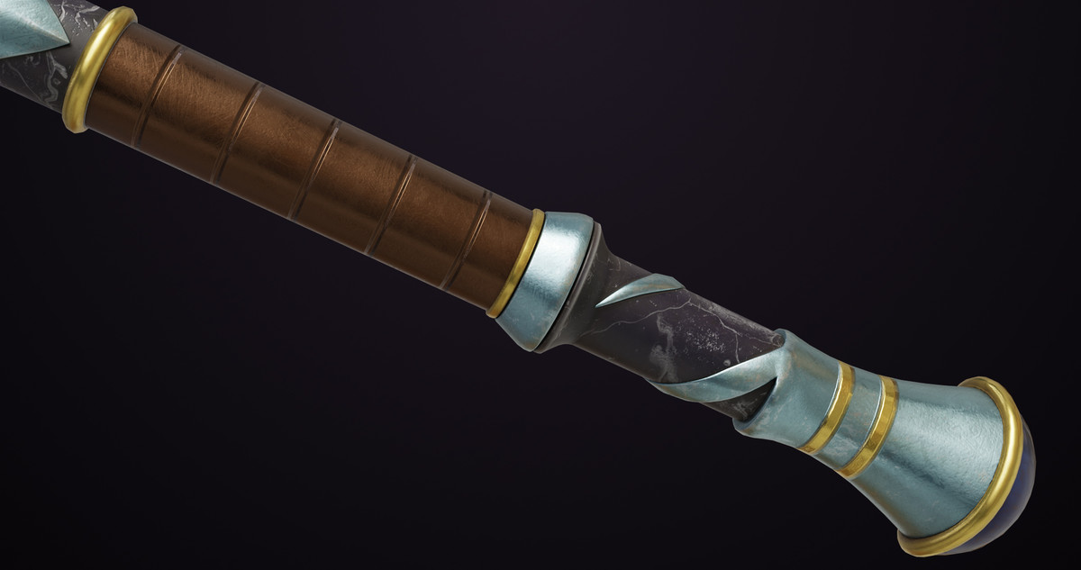 Battle Axe 08 URP HDRP Textures