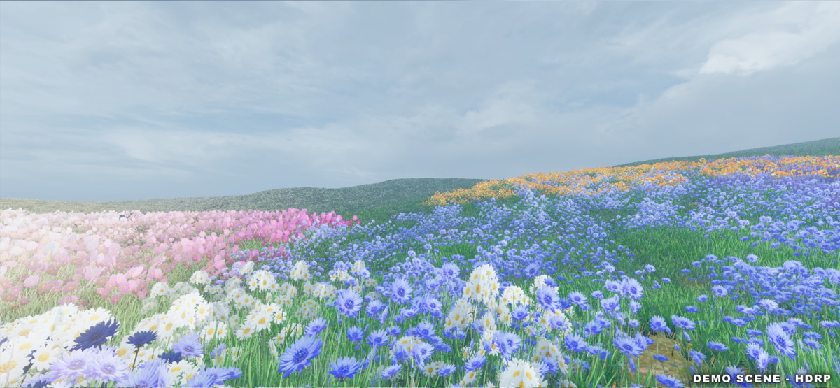 PolyArt Series - Grass & Flowers