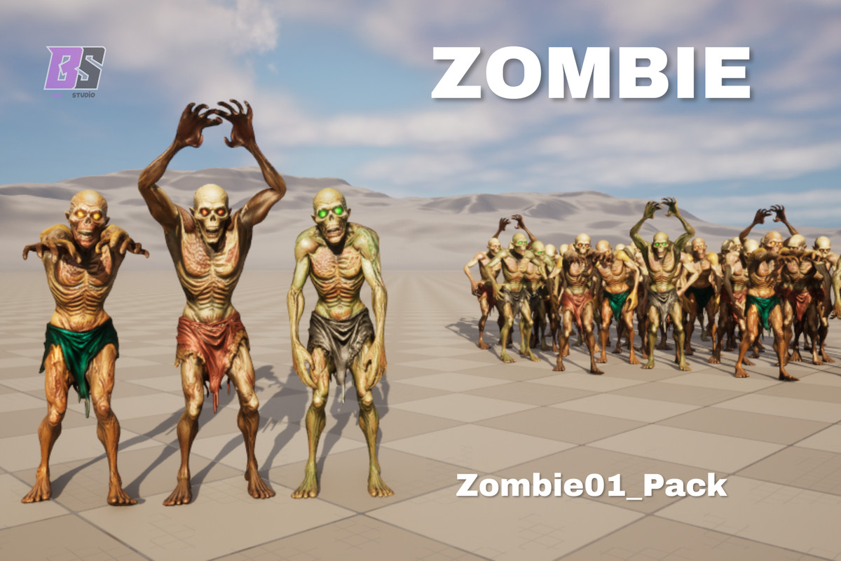 Zombie01_Pack