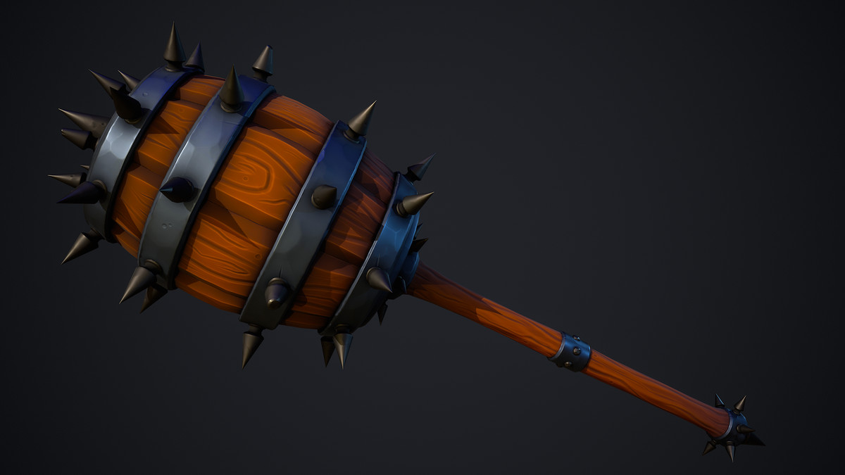 Stylized Fantasy Hammer Pack – 10 GameReady Weapons