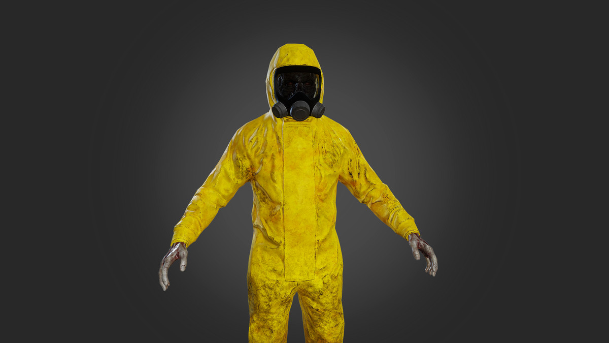 Zombie hazmat suit