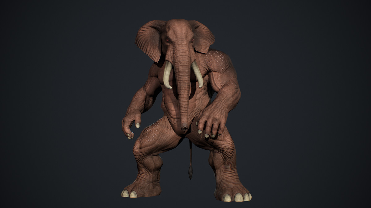 Elephant Humanoid