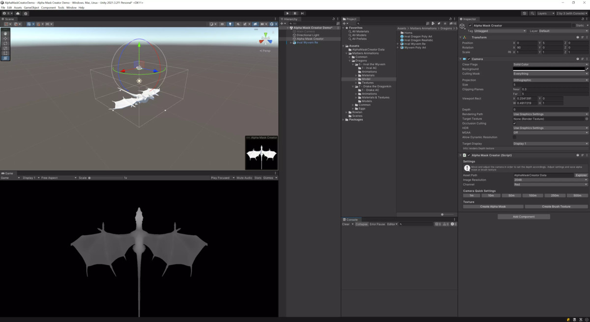 Alpha Mask and Stamp Creator for Unity 6