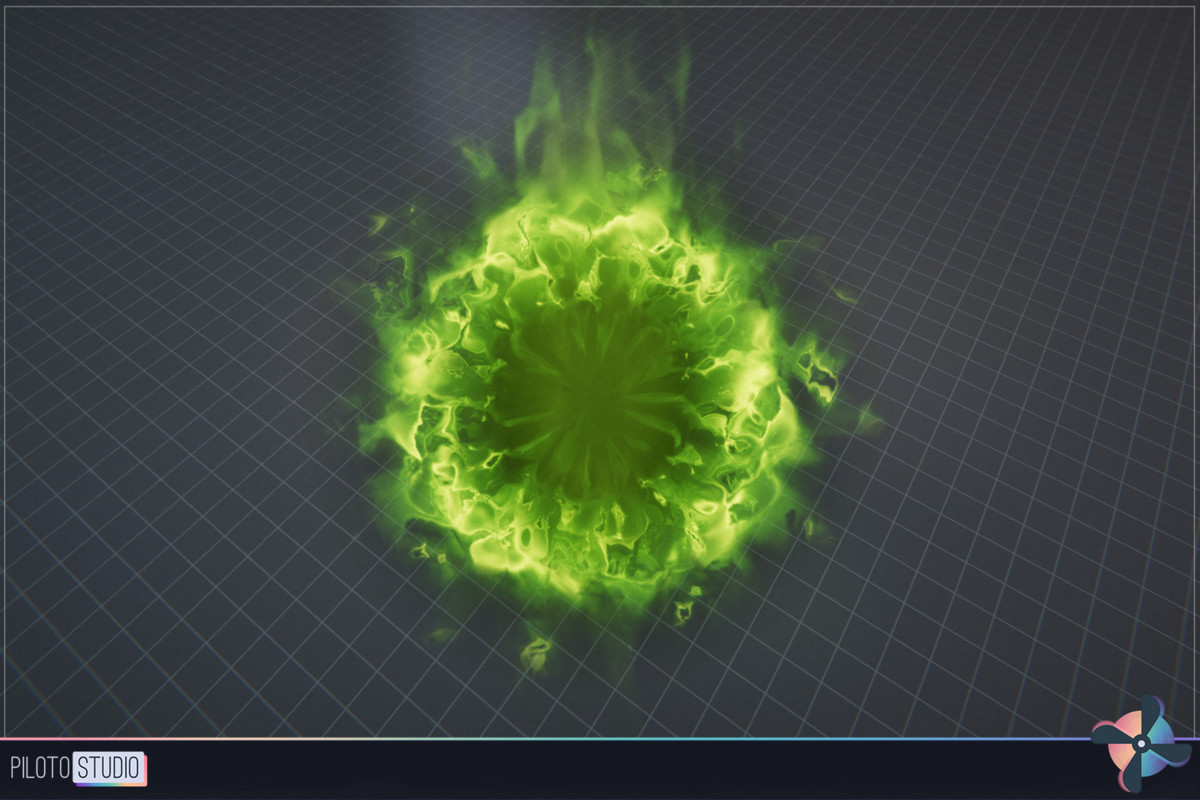 Realistic Poison Magic Spell FX