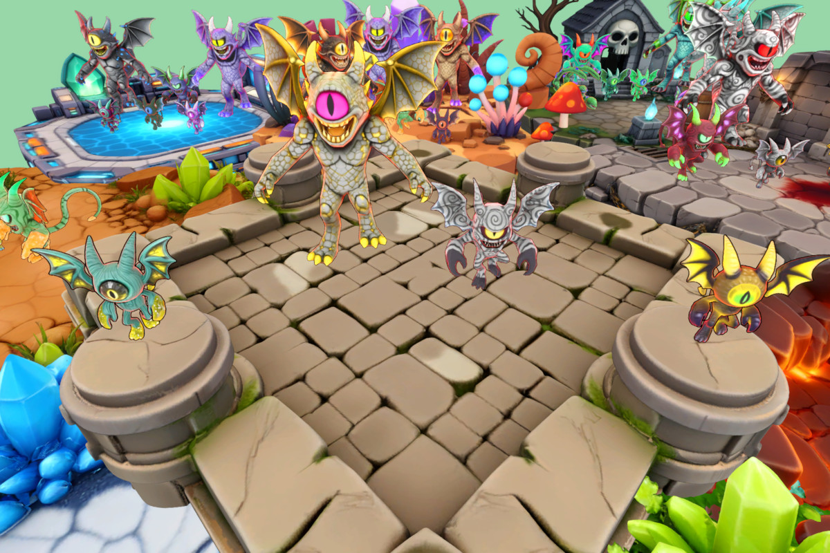 Fantasy Monster Evolution Pack 19-20–21 – Game Ready Creatures | PixeliusVita